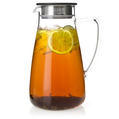 Flask Glass Iced Tea Jug