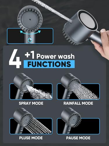 Filtered Shower Head with Handheld