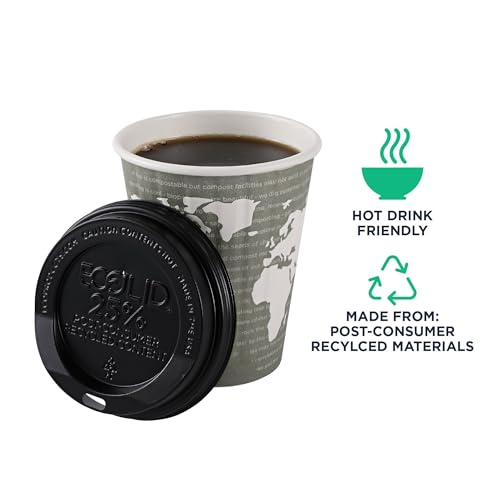 Eco Products Ecolid Recycled Small Coffee Cup Lids (1000 Count)