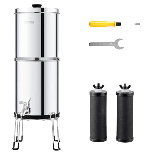 Gravity fed Water Filter System
