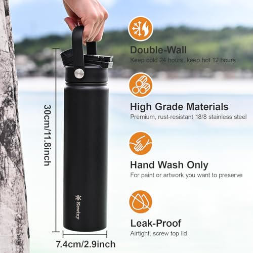 24 oz Insulated Water Bottle