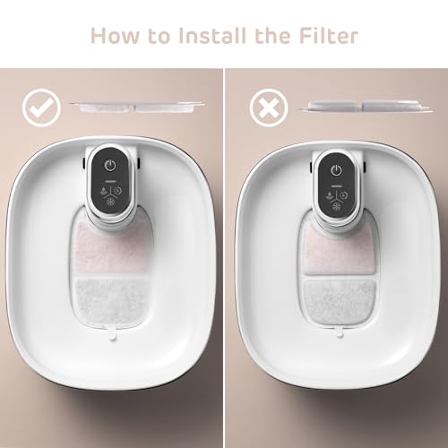 Water Fountain Filters Kits for Runway Stainless Steel Cat Water Fountain