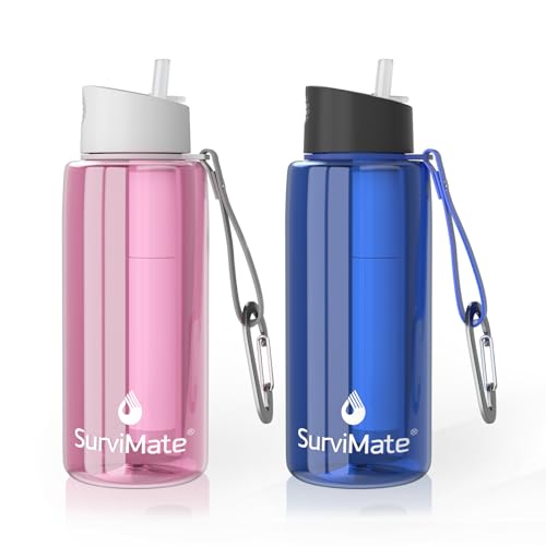 Purified Water Bottle for Camping