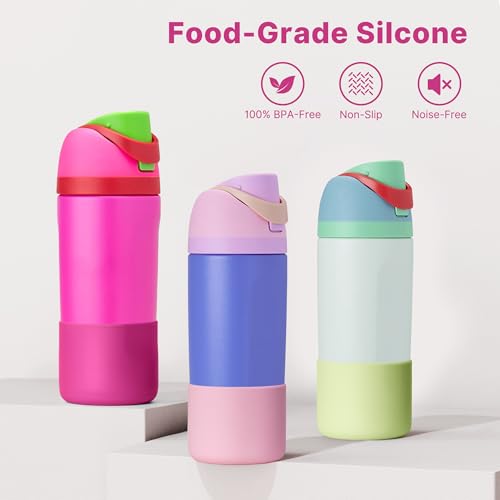 Silicone Water Bottle Boot for Owala 14