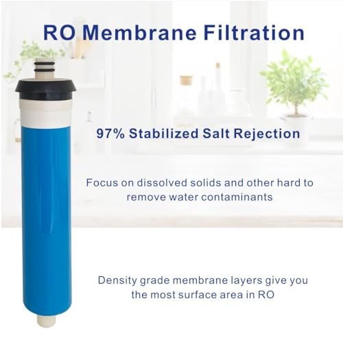 Reverse Osmosis Replacement Filter Kits Compatible with Whirlpool WHER 12 & 18 and Eco Water ERO