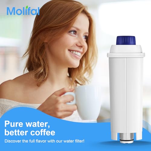 Water Filter Replacement for De’Longhi Coffee Machines (4 Count)