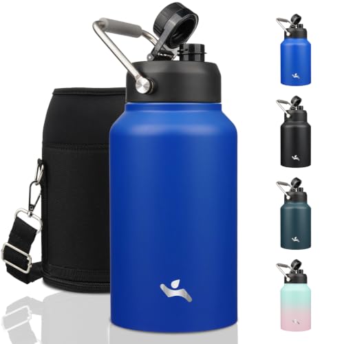 87 oz Insulated Stainless Steel Water Bottle Jug with Handle