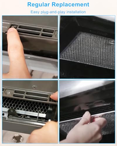 Charcoal Filter Fit for GE Microwave Oven JVM6175SF1SS JVM6175SK1SS