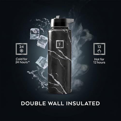 40 oz Wide Mouth Water Bottle with Straw
