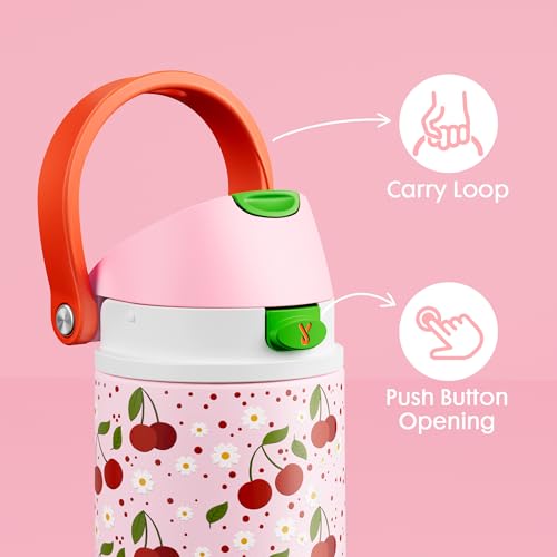 18 oz Insulated Water Bottle for Kids