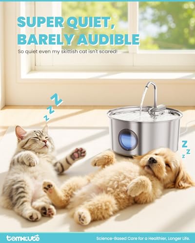 Stainless Steel Cat Water Fountain