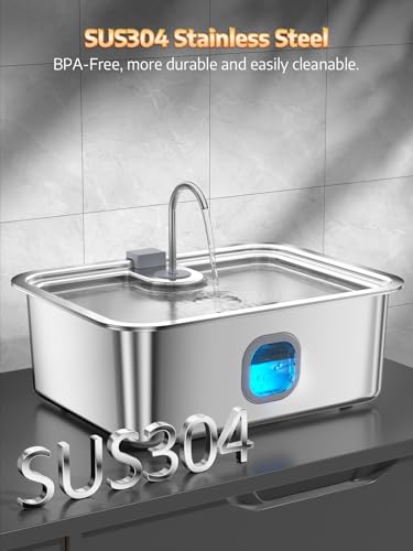4.2Gal Dog Water Fountain for Large Dogs