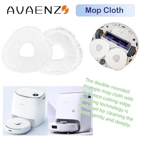 6 Pack Mop Pads for Narwal Freo Series (6 Count)