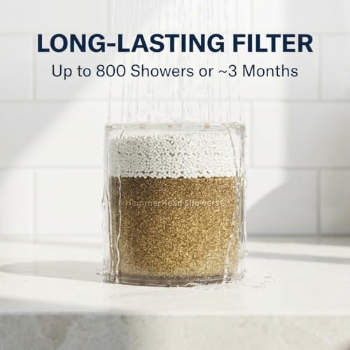 Solid Metal Shower Head Filter Replacement Cartridge