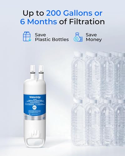 EDR1RXD1 Refrigerator Water Filter (4 Count)