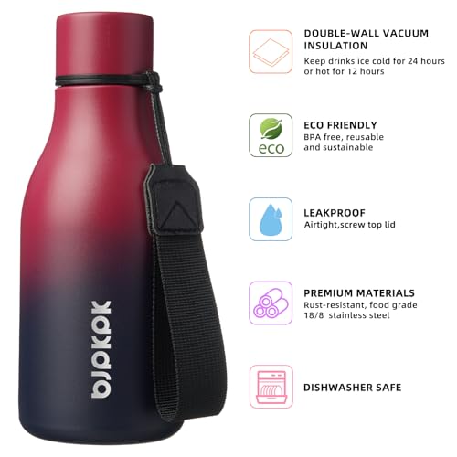 12oz Insulated Water Bottle