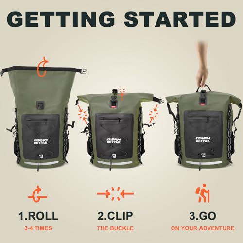 Waterproof Backpack Dry Bag 35L