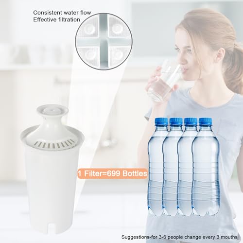 Glass Water Filter Pitcher
