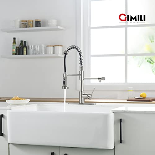 Filter Kitchen Faucet Drinking Water Faucet 3 in 1 Brushed Nickel