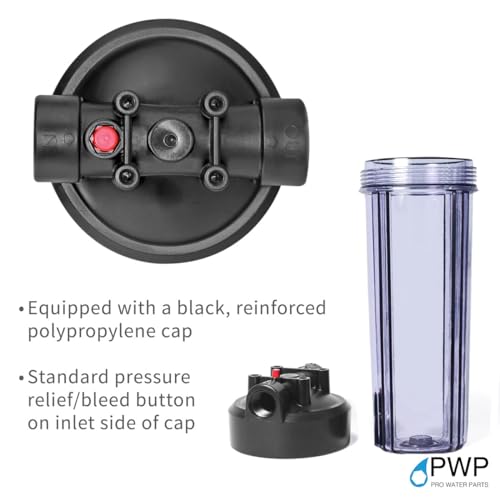 Sediment Water Filtration System with Clear 2.5X 10" Housing 3