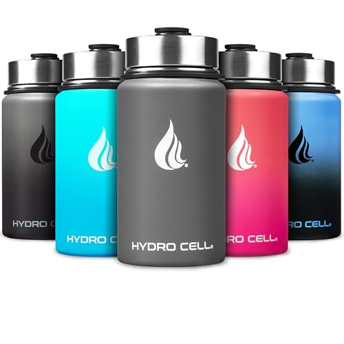 Stainless Steel Insulated Water Bottle with Straw