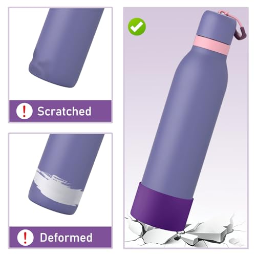 2PCS Silicone Boot for Owala Water Bottle FreeSip Sway 30oz&40oz (2 Count)
