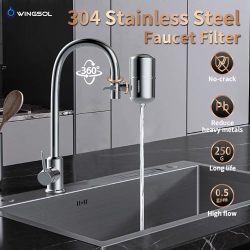 Stainless Steel Water Filter for Sink Faucet