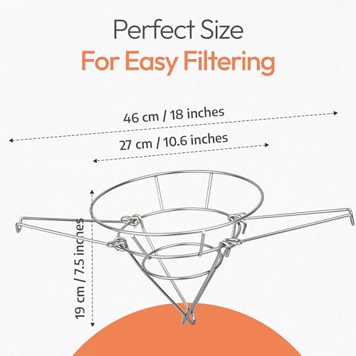 Cone Filter Holder with 20 Paper Filters