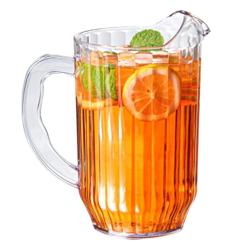 47 oz Clear Plastic Water Pitcher