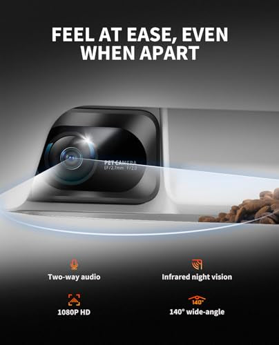Automatic Cat Dog Feeder with Camera