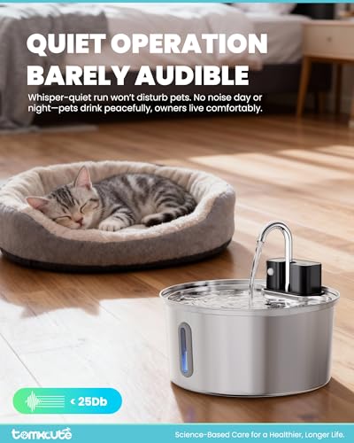 Cat Water Fountain Stainless Steel