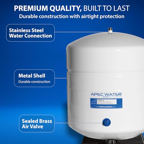 Tank-4, 4 Gallon Pre-Pressurized Water Storage Tank