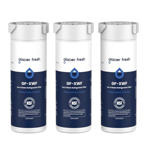 XWF Replacement for GE XWF Refrigerator Water Filter 3 Pack (3 Count)