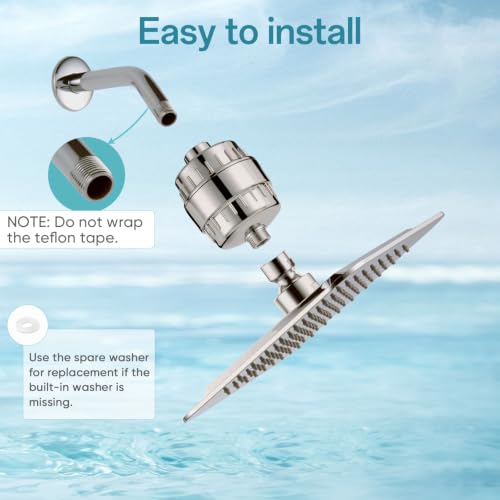 20 Stage Shower Filter for Hard Water