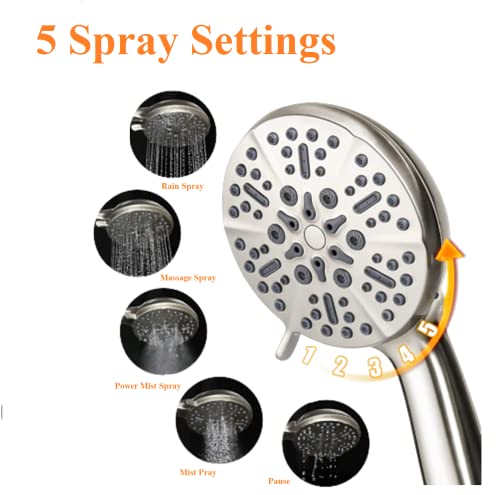 High Pressure Shower Head with Handheld