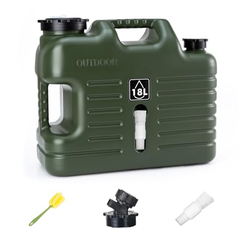 5 Gallon Camping Water Jug with Spout
