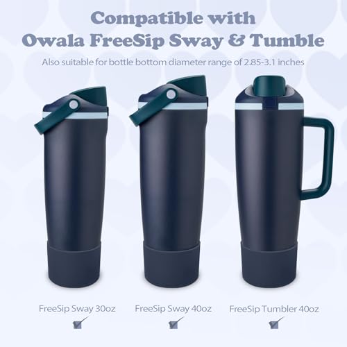 Silicone Boot for Owala 30oz & 40oz FreeSip Sway Bottles & Tumblers