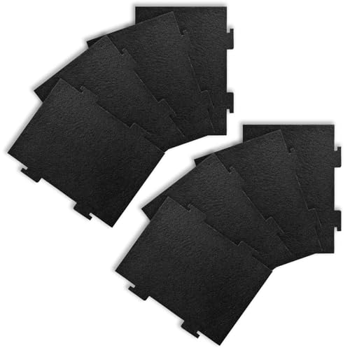 8 Pack Activated Charcoal Air Filters Compatible with Whirlpool Over