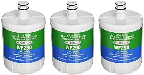 Aqua Fresh WF290 Replacement LT500P Refrigerator Water Filter Compatible with LG LT500P, 5231JA2002A, ADQ72910911, Kenmore GEN11042FR-08, 46-9890