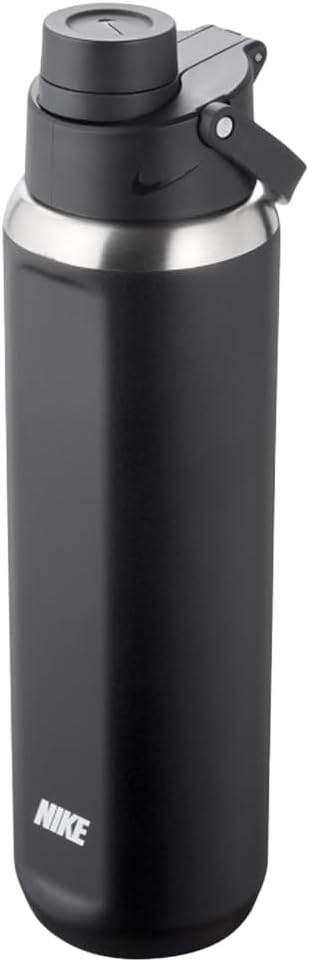 Nike Recharge Chug Water Bottle (One Size) (Black)