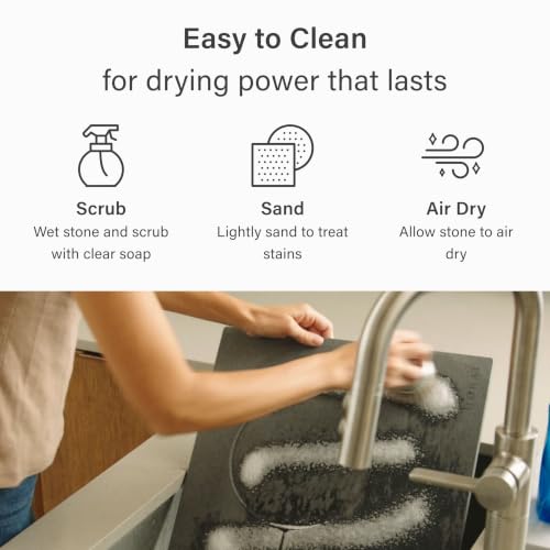 Home Dog Bowl Stone Drying Mat