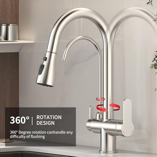 Kitchen Sink Faucet with Pull
