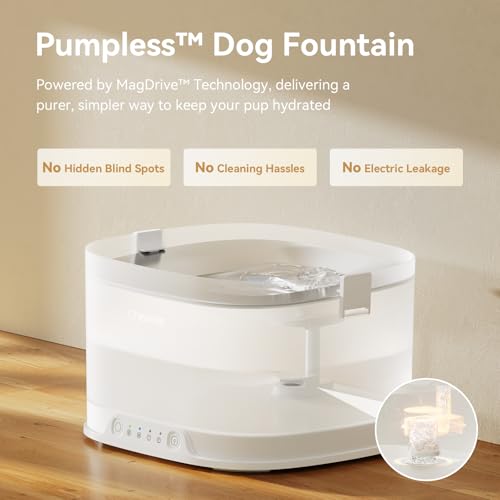 Pumpless Dog Water Elfin Fountain