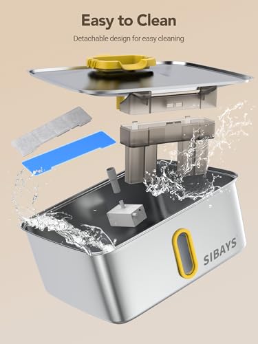 4Gal 15L Stainless Steel Large Dog Water Fountain