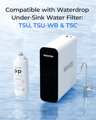 TSPP Water Filter Replacement for Waterdrop TSU & TSU