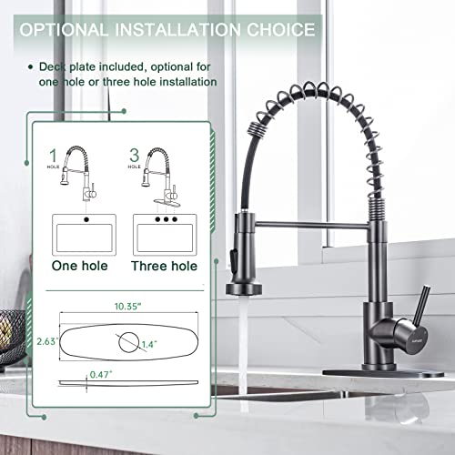 Pull Down Kitchen Faucet