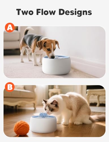 Premium Ceramic Cat Water Fountain W03 Lite