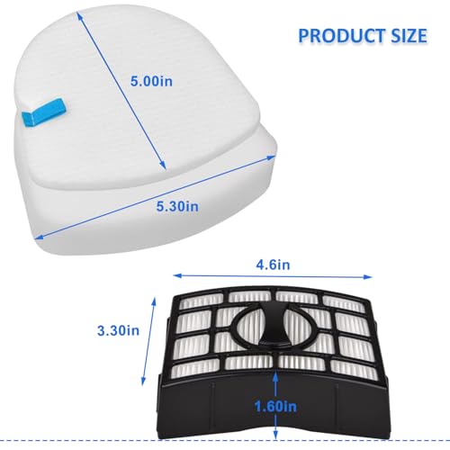 Replacement Filter for Shark Navigator ZU560 ZU561 ZD201 ZU562 ZU572