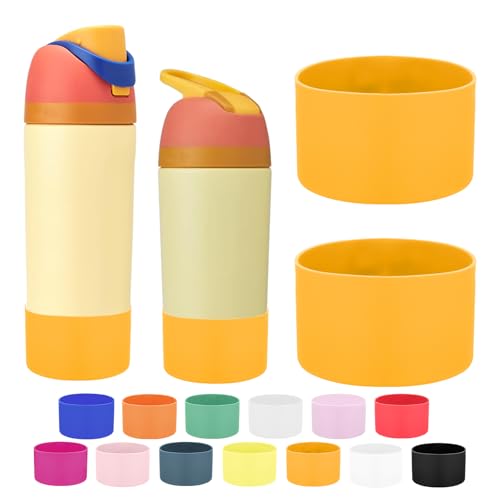 2PCS Protective Boot Compatible with Owala Kids Water Bottle 16 oz &14 oz