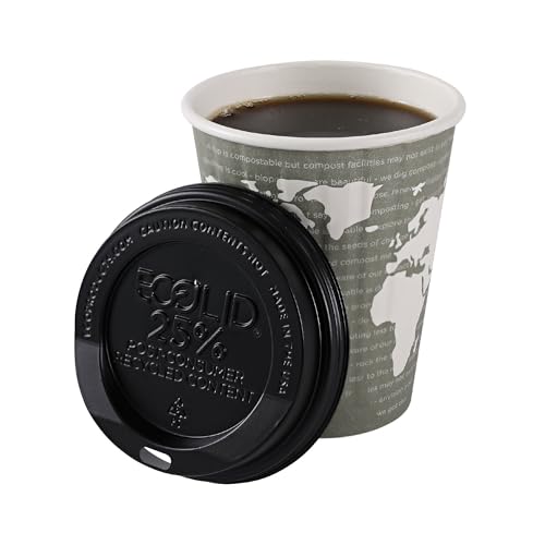 Eco Products Ecolid Recycled Small Coffee Cup Lids (1000 Count)